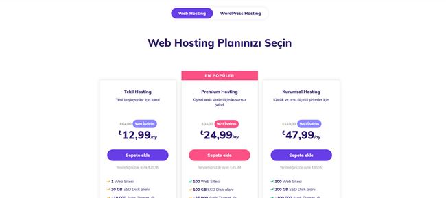 Hostinger web hosting paketleri - Hostinger incelemeler